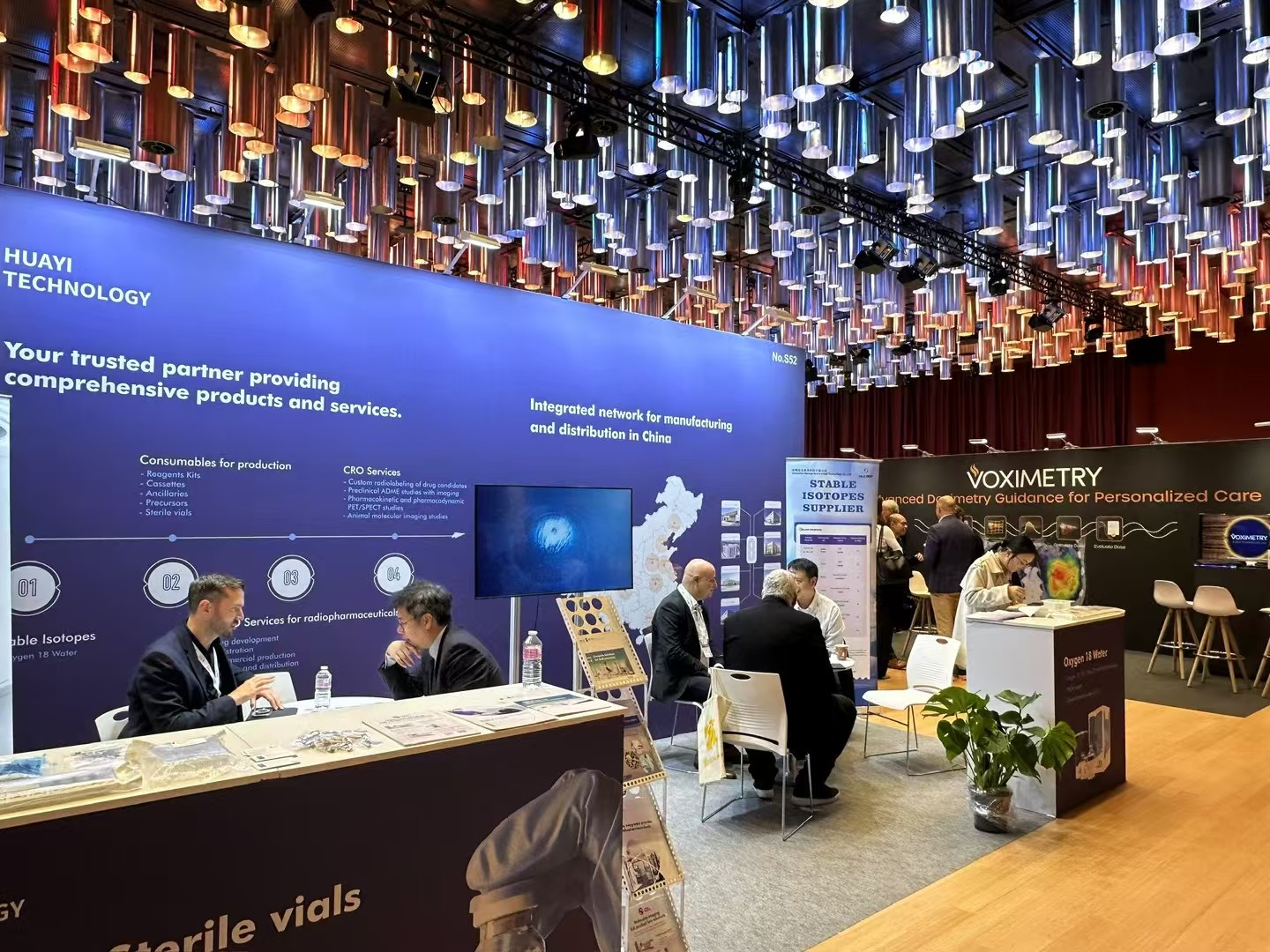 Huayi Highlights Full Industrial Chain Expertise at EANM 2024 : Advancing Nuclear Medicine Together